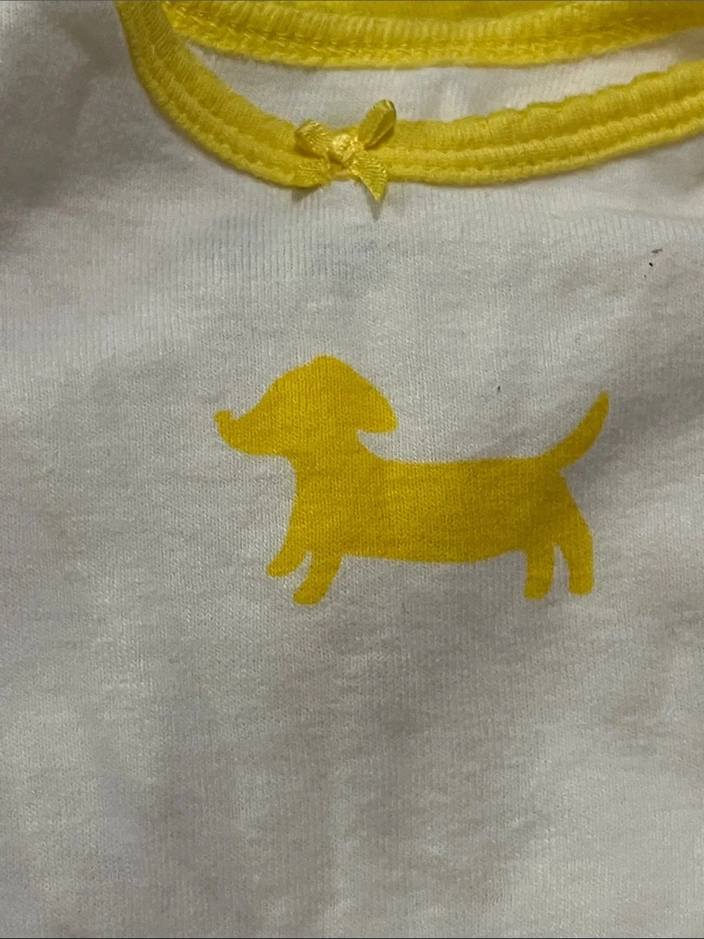 Carter's White & Yellow Baby One-Piece 3pc Set